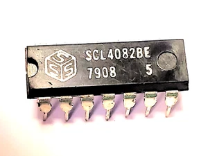 SCL4082BE ""Original"" Estado Sólido 14P DIP IC 1 pieza - Imagen 1 de 1