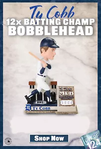 Ty Cobb Detroit Tigers 12X American League Batting Champion Bobblehead! Ltd Ed - Picture 1 of 6