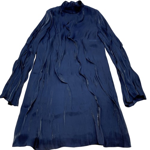 Autentico abito KENZO Mini Wave taglia:36 US:S poliestere nero #36634692