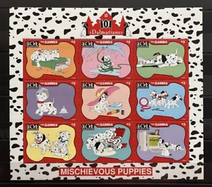 Gambia - Dolmatians / Disney / Cartoons - stamps - MNH** AF2 - Picture 1 of 1