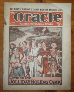 THE ORACLE MAGAZINE No 77 28TH JULY 1934 COME TO THE JOLLIDAY HOLIDAY CAMP ! - Bild 1 von 14