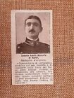 Decorato al valore nel 1916 Tenente Adolfo Manzella Napoli Medaglia Argento WW1