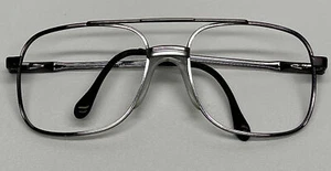 Vintage Pilotenbrille/Pilotenbrille, Luxottica Ricardo Cafe 140, nur Gestell - Bild 1 von 14