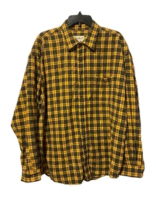 Eddie Bauer Men's Cotton Button Up Plaid Shirt Size XXL - Picture 1 of 7