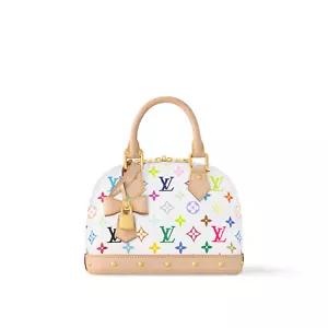 Auténtico Nuevo) Louis Vuitton x Takashi Murakami LV x TM Alma BB -M13078 Nueva Gota - Imagen 1 de 8