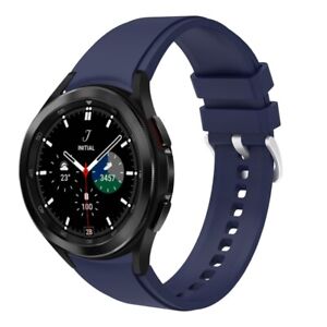 For Samsung Galaxy Watch 4 Classic 46mm 42mm 44mm 40mm Silicone Wrist Strap Band