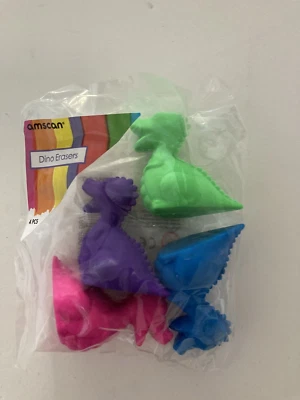 GOMAS DE BORRAR / GOMAS DINOSAURIOS CAJA DE 24, NOVEDAD, PAPELERÍA, RELLENOS DE BOLSAS DE FIESTA Foto 1 de 4