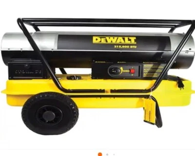 Calentador de aire forzado de queroseno Dewalt 215.000 BTU DXH215HD Foto 1 de 4