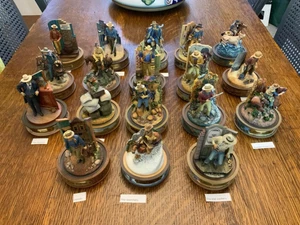 Vintage John Wayne Franklin Mint Limited Edition Sculptures 18 Available