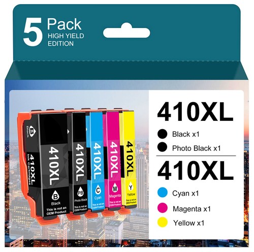 5 410XL T410XL Ink Compatible With Epson XP-830 XP-630 XP-7100XP-530 XP ...