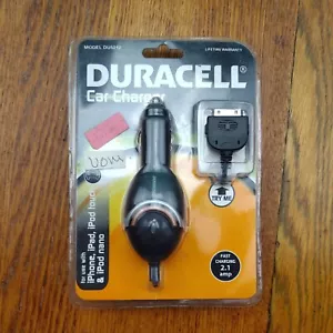 Duracell Car Charger for iPhone iPad iPod Touch & iPad Nano DU5212 - Picture 1 of 7