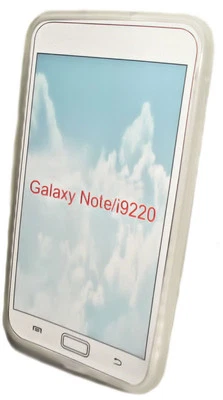 Silikon TPU Cover Case Foggy für Samsung i9220 Galaxy Note + Displayschutzfolie - Image 1 of 2