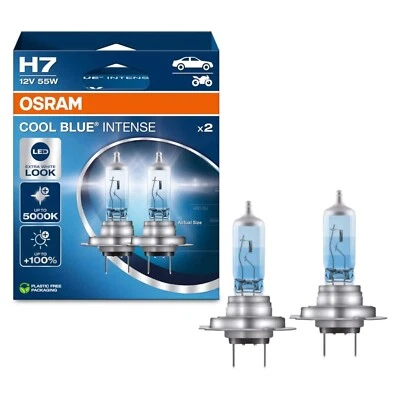 Coppia lampade lampadine Osram COOL BLUE Intense NextGen H7 PX26d 12V 55W - Imagen 1 de 4