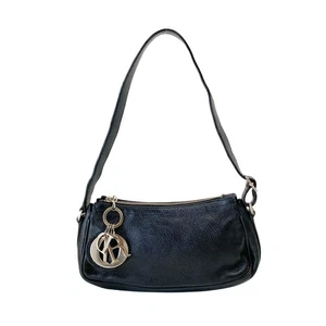 DIOR Black Leather with Charm Bag - Picture 1 of 17