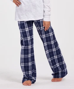 Boxercraft Boys Blue Flannel Plaid Pajama Lounge Pants - Picture 1 of 8