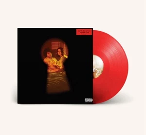 Selena Gomez -I Said I Love You First Candy Cane Red Vinyl Signed - Picture 1 of 2
