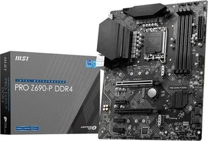 MSI PRO Z690-P DDR4 Motherboard ATX Intel Z690 Chipset Black - Picture 1 of 7