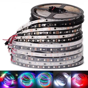 12V WS2811 IC Addressable 5050 RGB LED Pixel Flexible Strip Light Dream Color - Picture 1 of 16