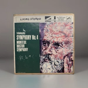 Tchaikovsky/Monteux: Boston Symphony No. 4 Reel to Reel Tape RCA Victor 4 Track - Picture 1 of 7
