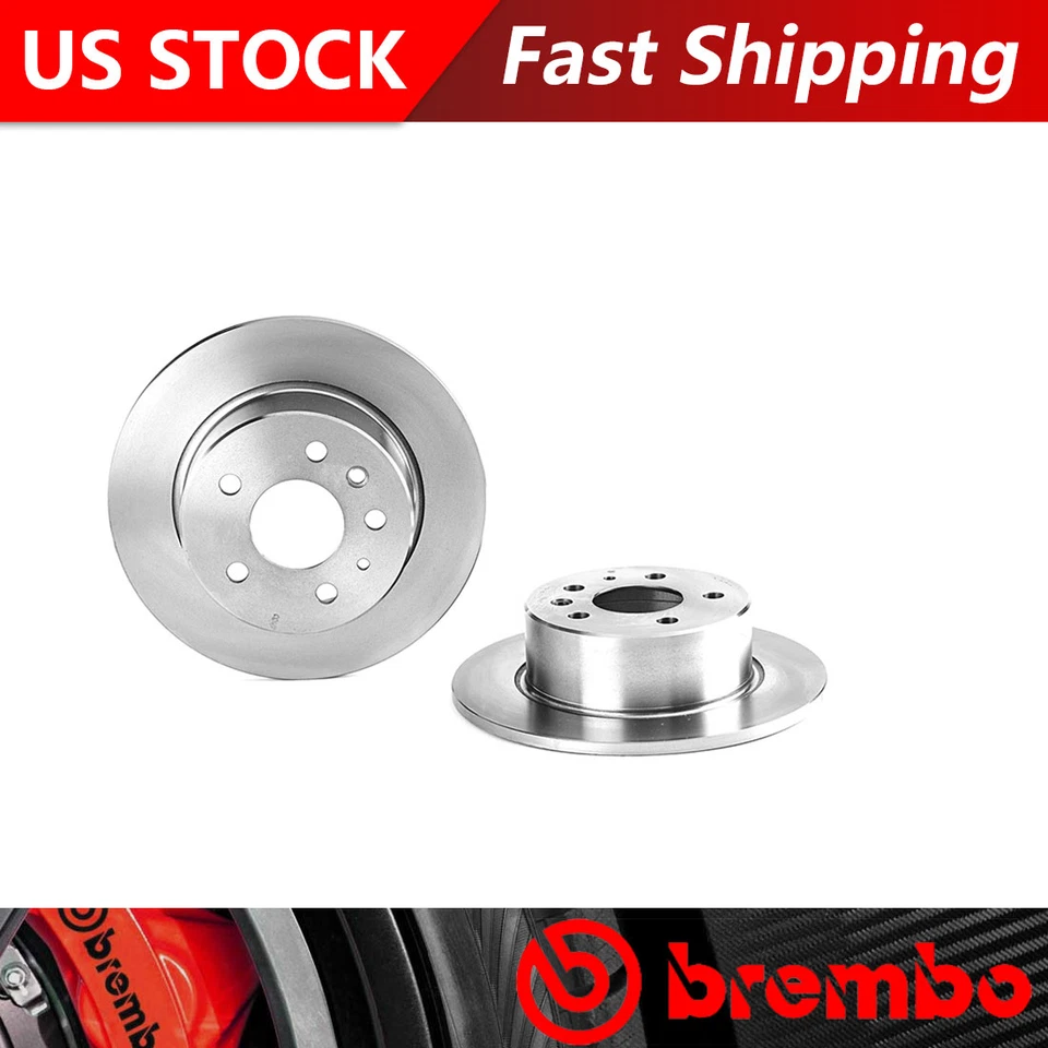 Se adapta a rotores de freno traseros Mercedes-Benz 300CD 1984-1985 - Brembo Premium OE Foto 1 de 4