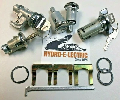 NUEVO 1969-1970 Cadillac 2 puertas completo estilo OE juego de bloqueo con llaves Cadillac/GM Foto 1 de 4