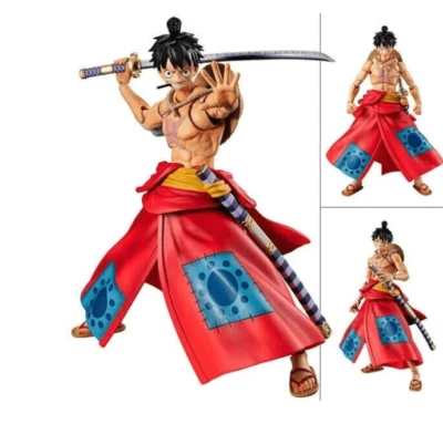 Boneco de ação Variable Action Heroes ONE PIECE Luffytarou - Imagem 1 de 4