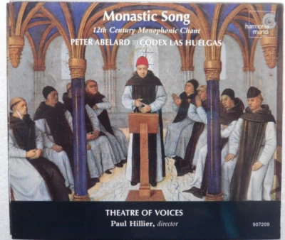 PAUL HILLIER - Monastic Song: 12th Century Monophonic Chant EXCELLENT Import CD Foto 1 de 2