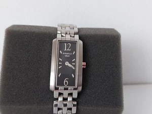 KIENZLE Quartz for Women - Black Dial Style Art-Deco -Rectangular Ref 509201 - Picture 1 of 7