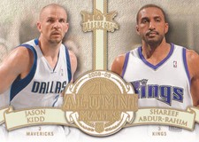 2008-09 Hot Prospects Alumni Mates #AM-2 Jason Kidd/Shareef Abdur-Rahim