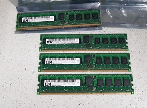 4 x Vintage 512MB (2GB) IBM 15R7166 DDR2-533 SDRAM PC2-4200 DIMM Memory RAM - Picture 1 of 5