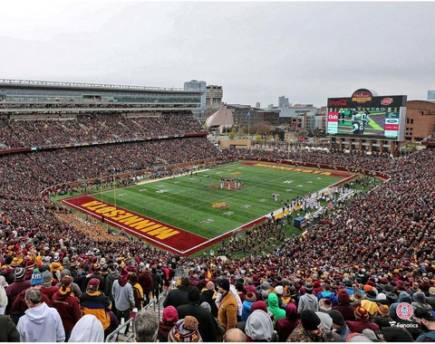 Minnesota Golden Gophers Unsigned TCF Bank Stadium 11" x 14" Photo - Fanatics Cover