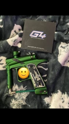 Paintball marker ,Green  , Dangerous Power - Image 1 of 4