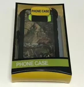 Funda a prueba de golpes para Samsung Galaxy S8 S8+ (clip de cinturón se adapta a Otterbox) verde camuflaje - Imagen 1 de 3