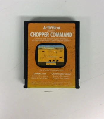 Chopper Command (Atari 2600, 1982) Authentic Cartridge Only - Image 1 of 4