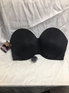 Maiden Form 40DDD Convertible Bra Black W Adjustable Straps NWT - Picture 1 of 19