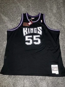 Mitchell & Ness Sacramento Kings Jason Williams Jersey Mens Sz 2XLB New Black - Picture 1 of 9