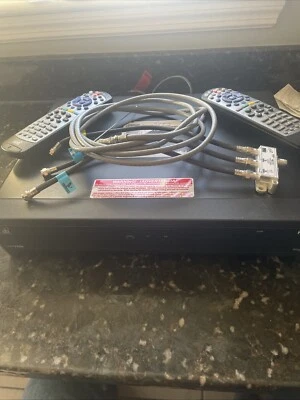 DISH Network ViP722 (500GB) DVR- 2 Remotes, Cables, Remote Antenna And Splitter - Image 1 of 4