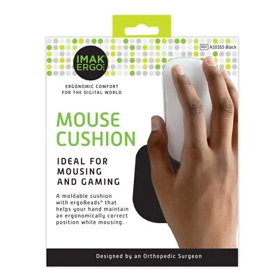 Ergonomic Black Wrist Rest 9in x 7.5in Industrial Support by Orthopedic Surgeon - Image 1 of 4