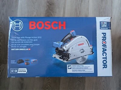 Kit de sierra de oruga Bosch PROFACTOR 18V conectada lista 5-1/2" (GKT18V-20GCL14) Foto 1 de 4