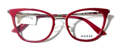 GUESS GU2706 068 WOMEN CAT EYE FULL RIM AUTHENTIC EYEGLASSES FRAMES 52-17-140 - Image 1 of 4