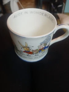 1940 Bone China - Hammersley Alice in Wonderland Cup Vintage Collectible - Picture 1 of 18