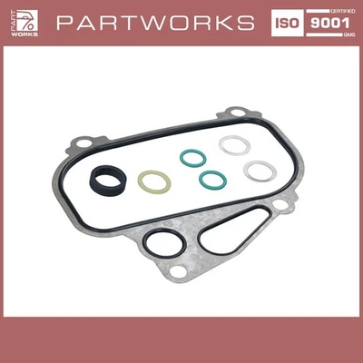 Dichtsatz Ölkühler für PORSCHE 924S 944 968 Wärmetauscher OE-Hersteller - Image 1 of 4