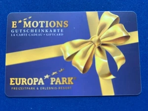 Europapark Emotions Karte Card Gutscheinkarte ohne Guthaben - Sammler ! - Bild 1 von 1