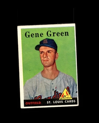 1958 Topps 366 Gene Green RC VG-EX #D1,520419 - Image 1 of 2