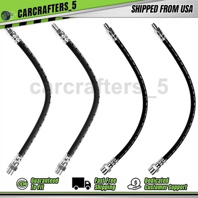 Sunsong Front Rear Brake Hydraulic Hose for 1977-1980 Mercedes-Benz 280SE 2.8L - Image 1 of 4