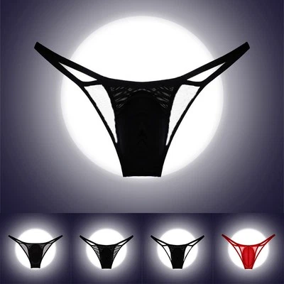 Neu Sommer Herren Slips Ultradünn Erotik Modisch G String Low-Rise Mesh - Bild 1 von 4