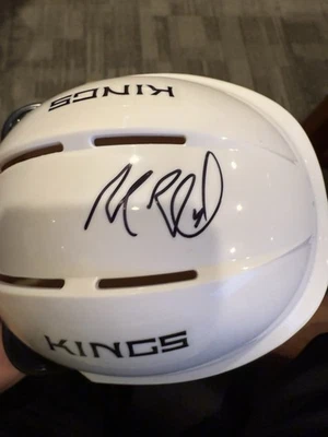 Rob Blake Signed Los Angeles Kings Mini Helmet - Imagem 1 de 3