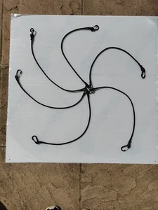 SANGLES ÉLASTIQUE DE PÊCHE BARROW 6 X UNIVERSELLES POUR TOUTES LES BARROW LONGUES 60 cm - Photo 1/5