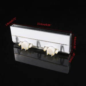 Power Amplifier Panel Dual Analog VU Meter Audio Level dB Meter with BackLit - Bild 1 von 8