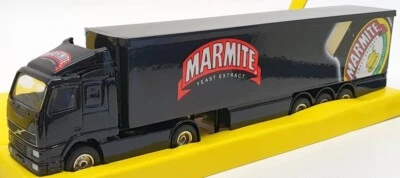 Corgi 1/64 Scale Model Truck TY86716 - Volvo Curtainside Marmite - Image 1 of 4